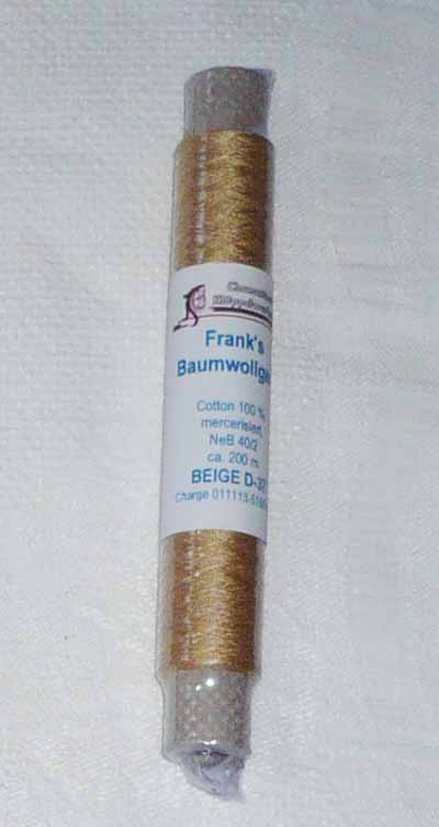 Franks Cotton - Thread 40/2 Beige 37